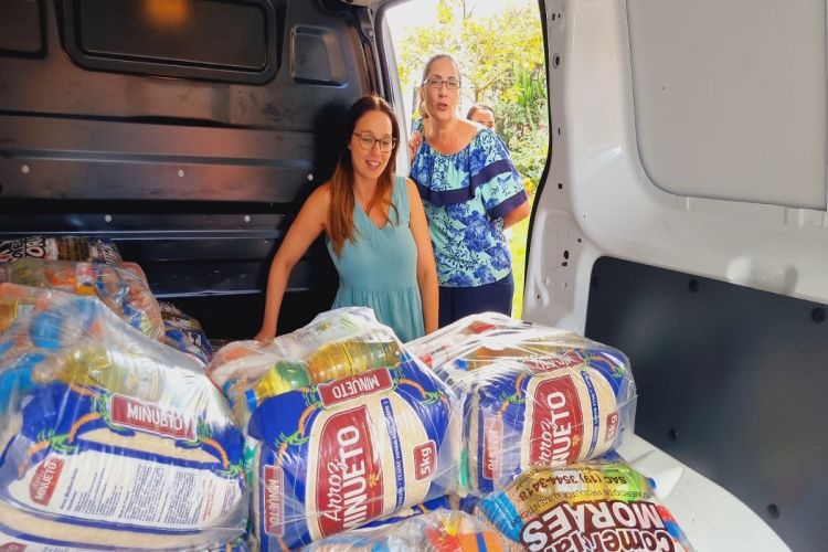 Fundo Social de Solidariedade entrega cestas básicas para entidades assistenciais de São Carlos