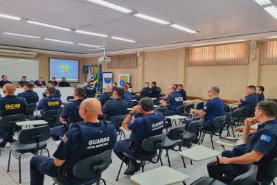 Guarda Municipal realiza o 3º treinamento da plataforma Sinesp