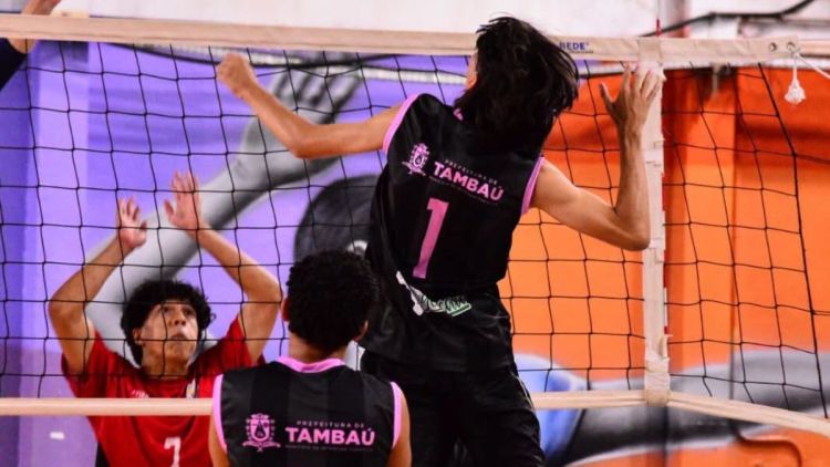 Sub-16 masculino de Tambaú enfrenta Climed Atibaia pela Copa São Paulo de Voleibol