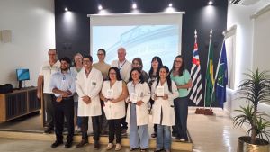 Cidinha acompanha recepção de servidores do Ambulatório Oncológico no novo Centro de Oncologia da Santa Casa