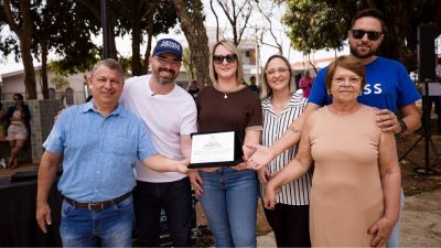Netto Donato entrega complexo esportivo 'Dirnei Teixeira do Prado' na Zona Leste