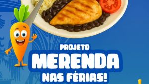 Plantão de férias com alimentação escolar garantida em Ibaté