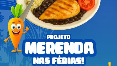 Plantão de férias com alimentação escolar garantida em Ibaté