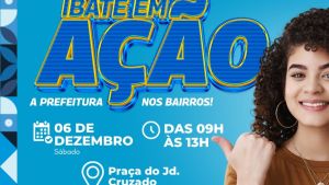 Ibaté em Ação chega ao Jardim Cruzado com serviços gratuitos para a comunidade