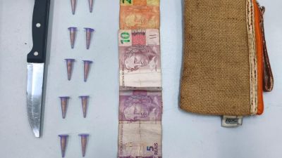 GCM prende casal por tráfico e associação ao tráfico no Jardim Santa Lúcia