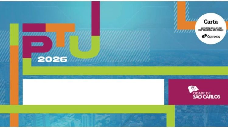 IPTU 2026: boletos já podem ser emitidos pelo site da prefeitura de São Carlos