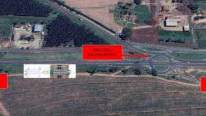 Eixo SP realiza lançamento de vigas em viaduto na SP 304 em Santa Maria da Serra