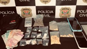 DISE desarticula ponto de drogas e prende suspeito que vendia entorpecentes em eventos