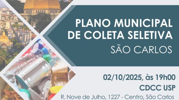 Saae e Vita realizam oficina sobre prognóstico do plano municipal de coleta seletiva de São Carlos