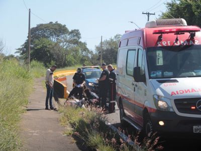Acidente na &#039;Serrinha do Aracy&#039; deixa motociclista ferido