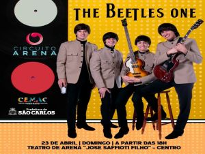 Show com The Beetles One é a próxima atração do Circuito Arena