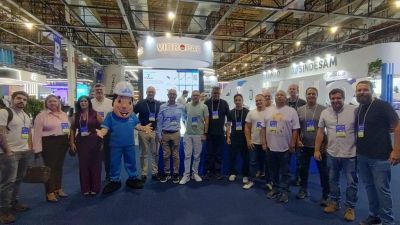 Servidores do Saae participam da Fenasan 2026, em São Paulo