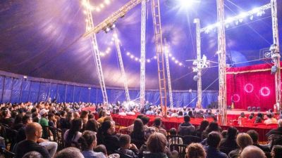 Fundo Social leva 200 crianças de projetos sociais ao circo em São Carlos