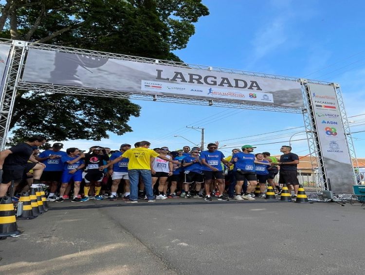 Meia maratona Água Vermelha - Santa Eudóxia foi atração do domingo
