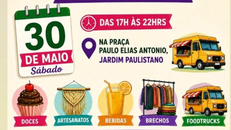 Feira “Sabores & Mimos”: neste sábado (30) no Jardim Paulistano