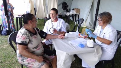 Ibaté em Ação levou serviços e diversão para os moradores do bairro Popular