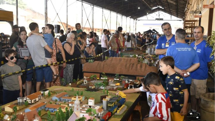 São Carlos terá história e turismo sobre trilhos no 16º Encontro de Ferreomodelismo