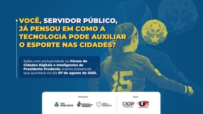 Inovação da gestão esportiva é destaque do Fórum de Cidades Inteligentes do Oeste Paulista