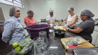 Fundo Social promove oficina de reaproveitamento inteligente de alimentos