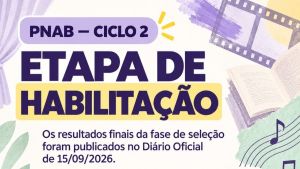 Ciclo 2 da PNAB avança para habilitação de projetos culturais em São Carlos