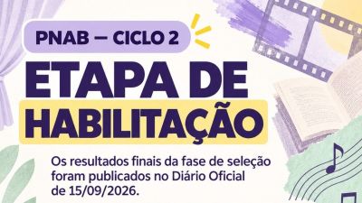 Ciclo 2 da PNAB avança para habilitação de projetos culturais em São Carlos