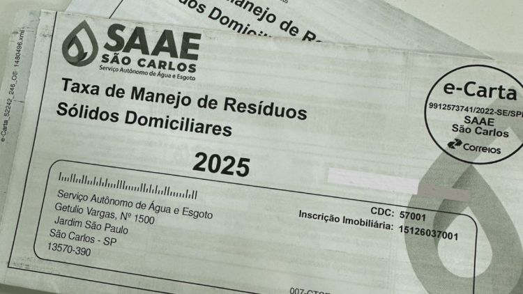 Saae informa: correios começam emissão do 2º lote da TMRSD