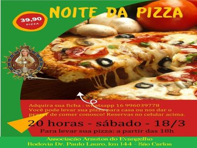 Arautos do Evangelho realiza a noite da pizza