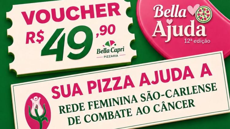Campanha “Bella Ajuda” une solidariedade e sabor em apoio à Rede Feminina de Combate ao câncer