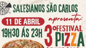 Festival beneficente dos Salesianos São Carlos une pizza, música e solidariedade no dia 11