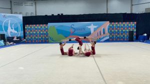 Ginástica rítmica disputa Torneio Sudeste, no Rio de Janeiro