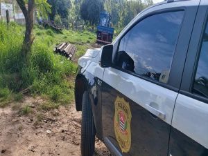Polícia Civil recupera trilhos furtados na cidade de Botucatu