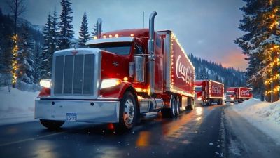 Caravana de Natal Coca-Cola parte do Shopping Iguatemi São Carlos e leva o espírito do Natal às ruas da cidade