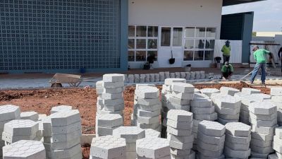 Obras da Nova UBS do Jardim Terras de Santo Antônio avançam em Tambaú