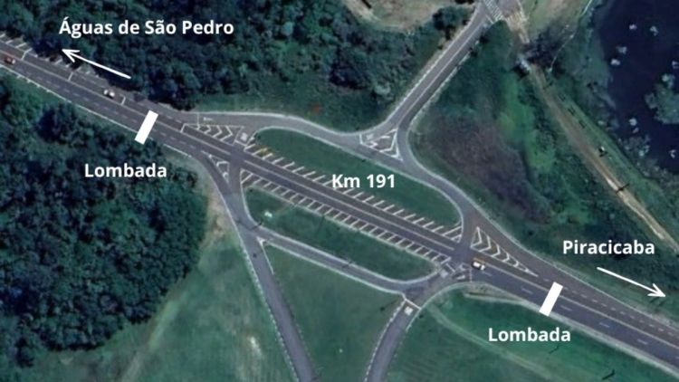 Eixo SP reforça segurança viária e instala lombadas na SP 304