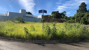 Fiscalização de Ibaté segue notificando proprietários de terreno com mato alto