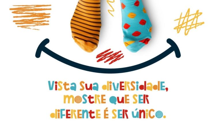 Shopping São Carlos promove “Dia das Meias Trocadas” em ação de conscientização sobre a Síndrome de Down