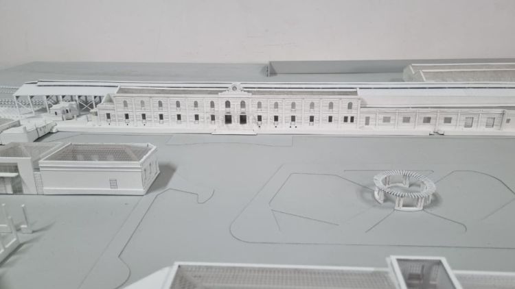 Maquete da Estação Ferroviária de São Carlos é entregue à Fundação Pró-Memória