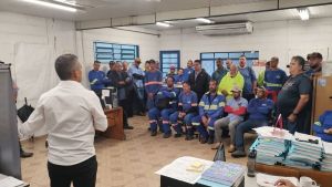 Saae promove treinamento sobre segurança em redes de gás para equipes operacionais