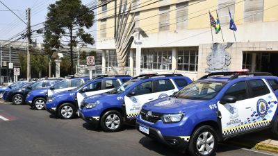 Guarda Municipal reforça segurança durante o 1º turno das eleições 2026