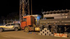PM Rodoviária apreende 246 kg de cocaína e pasta base em caminhão no interior de SP