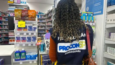 Diferença nos preços de medicamentos pode passar de 600%, aponta pesquisa do PROCON Araraquara