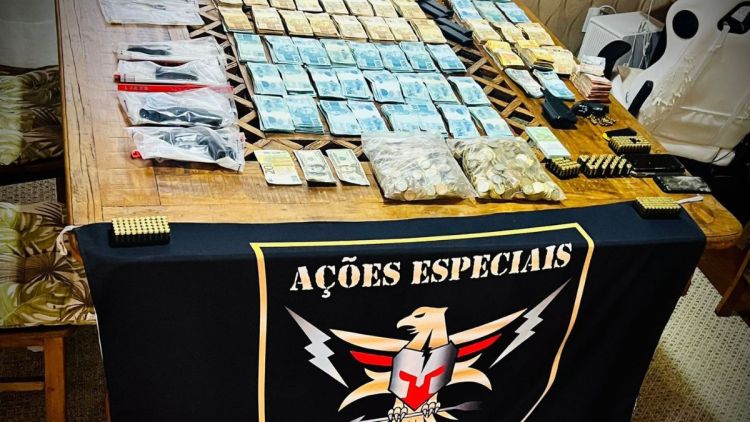 Polícia Militar e Gaeco desarticulam esquema milionário de lavagem de dinheiro do tráfico de drogas