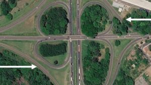 Interdição de faixas na Avenida São Carlos (SP-310 – Quilômetro 235)