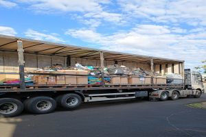 Fundo Social de Solidariedade encaminha primeiro caminhão com donativos para o Rio Grande do Sul