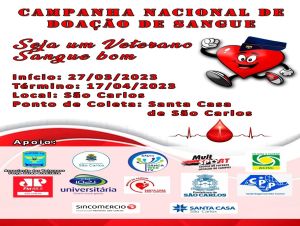 Associação dos Veteranos da Força Aérea Brasileira realiza Campanha de doação de sangue em São Carlos