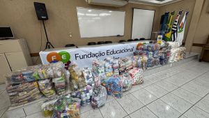 Fesc arrecada mais de uma tonelada em doações durante festa junina
