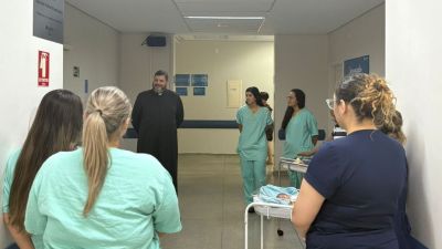 Rede de Apoio Espiritual leva acolhimento no Natal da Santa Casa