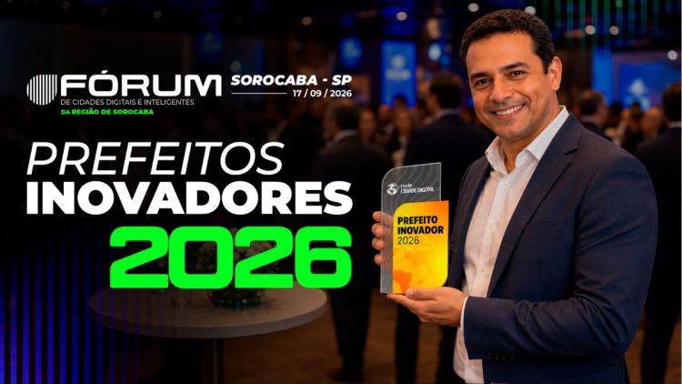 Prefeitos da região de Sorocaba recebem reconhecimento de Prefeito Inovador 2026