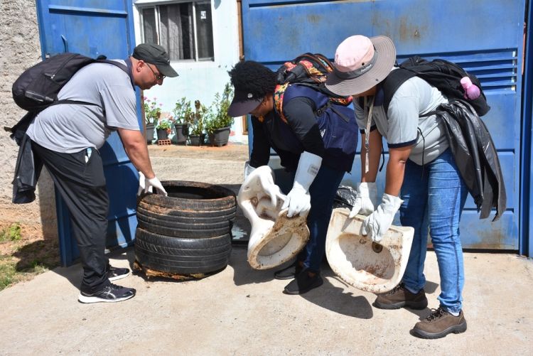 Mutirão contra a dengue vistoria 859 imóveis no Jardim Zavaglia