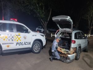 PM Rodoviária prende um e apreende mais de 44 quilos de cocaína